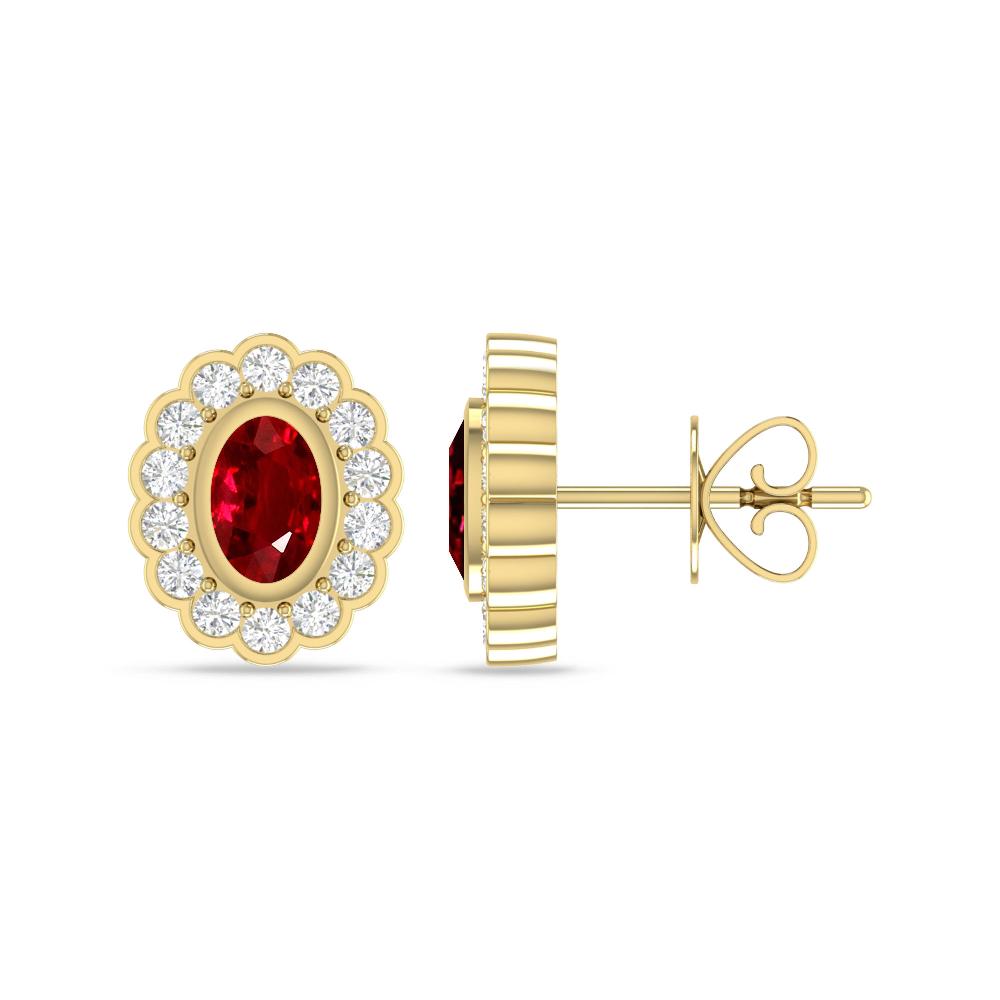 Yellow Gold - Ruby